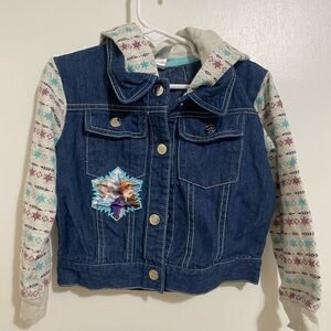 Frozen Denim Jacket for Kids - Blue size 6